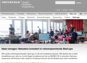 Netcetera investiert in Start-ups aus der Schweiz 