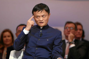 Jack Ma von Alibaba auf dem WEF 2016