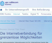 upc cablecom business mit schnellstem Internet für KMU