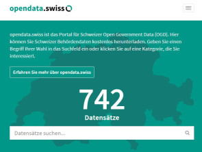 Die Schweiz hat ein neues Portal für Open Government Data 