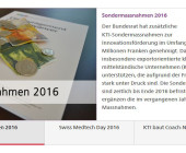 61 Millionen Franken für zusätzliche KTI-Sondermassnahmen