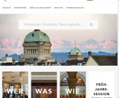 Neue Website des Schweizer Parlaments online