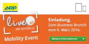 Event Einladung: Mobility Live@ARP 