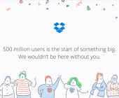 Dropbox feiert 500 Millionen Nutzer