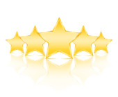 Fünf goldene Sterne