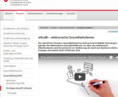 Weiterer Schritt zur Einführung des elektronischen Patientendossiers