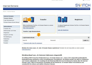 Öffentliche Ausschreibung für die Verwaltung von .ch-Domain-Namen 