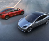 Video von erster Fahrt im Tesla 3