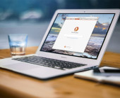 Brave-Browser auf Notebook