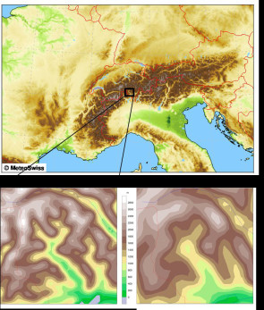 Neues Wettervorhersagemodell für den Alpenraum 