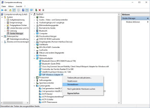 TAP-Windows-Adapter entfernen