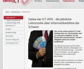 Grosse Schweizer ICT-Lohnumfrage 2016 gestartet