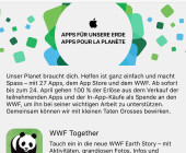 Apple und WWF mit Kampagne Apps für unsere Erde