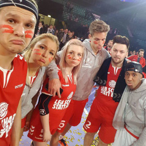 #teaminternet mit Youtuber Stars rockt beim Pro7 Völkerball das Internet 