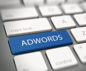 Tastatur mit Adwords