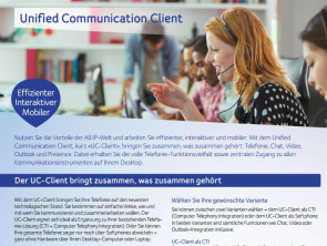 Das Sackmesser für flexible Kommunikation von upc cablecom business 