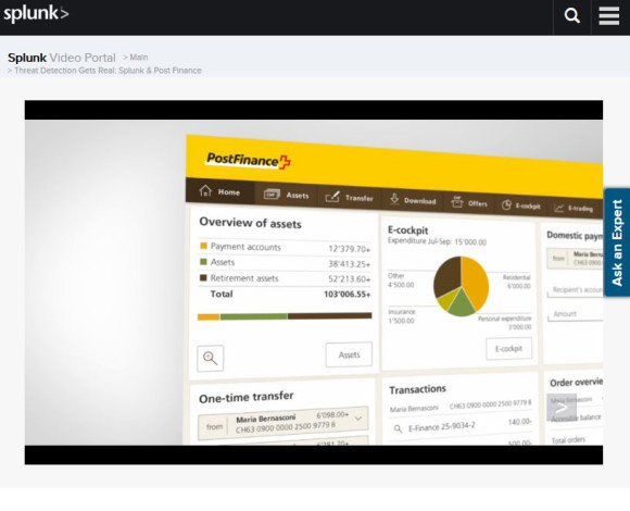So bekämpft PostFinance Betrug und Sicherheitsbedrohungen mit Splunk 