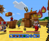 Minecraft und Super Mario bilden gemeinsam einen riesigen Spaß-Block