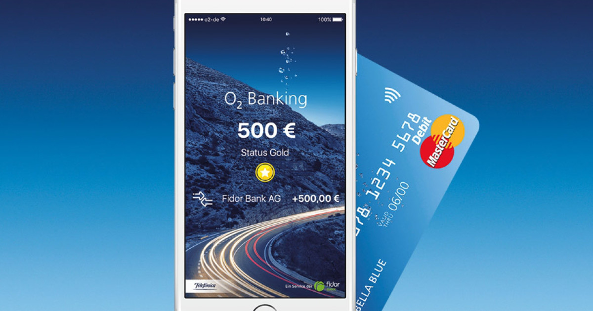 Banking 500. Fidor Bank. O2 mobile. Telefonica o2. O2 mobile Germany.