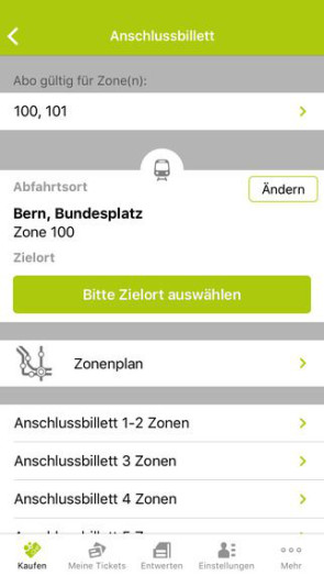 Netceteras Wemlin berechnet Anschlusszonen automatisch 