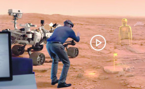 Wissenschaftler erkundet Mars mit Hololens von Microsoft