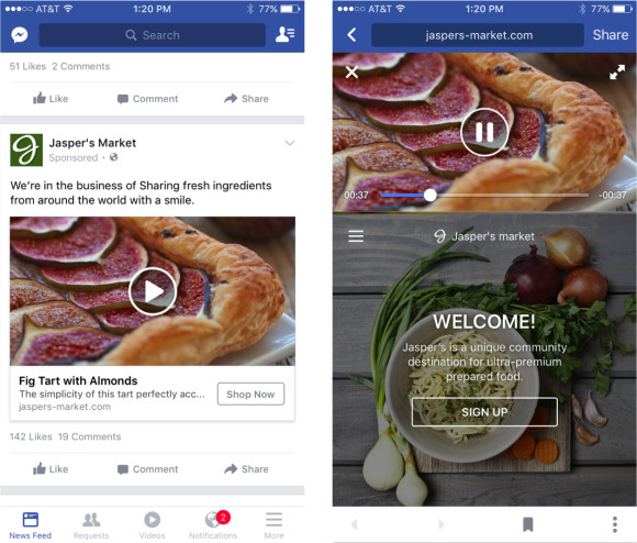 Facebook Video Ads