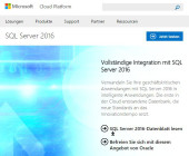SQL Server 2016 verfügbar
