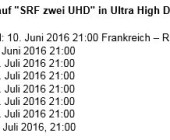 Ab heute Abend kämpfen 24 Teams um die Fussballkrone Europas. Erstmals können Fernsehzuschauer ausgewählte Spiele des Turniers in Ultra High Definition (UHD) verfolgen. 