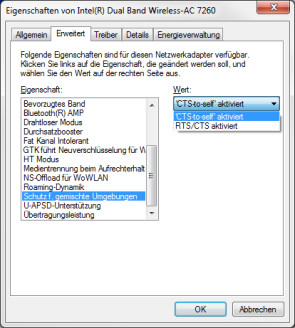 WLAN und CTS-to-self