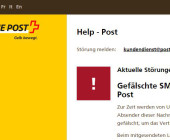 Gefälschte SMS mit gefährlichem Anhang im Namen der Post