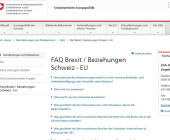 EDA beantwortet mit Helpline und FAQ Fragen zu Brexit-Folgen