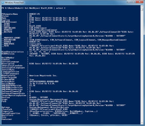 Viele Informationen: Auf Wunsch zeigt die Powershell auch detailierte Informationen über das BIOS an.