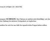 Neue Welle von betrügerischen E-Mails in der Schweiz