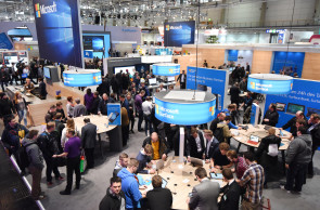 Der Microsoft-Stand auf der CeBIT 2016 