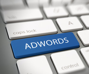 AdWords auf Tastatur 