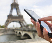 Mit dem Smartphone in Paris 