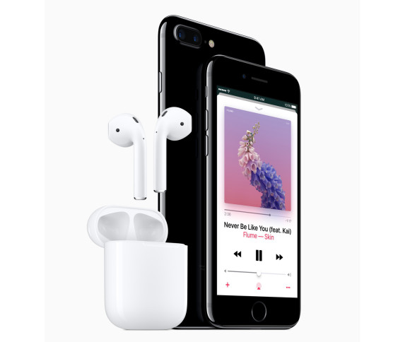 Die iPhone-7-Modelle mit den AirPods 