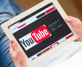 YouTube App auf Tablet