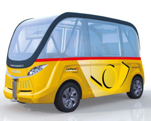 Selbstfahrendes Postauto SmartShuttle darf momentan nicht mehr fahren 