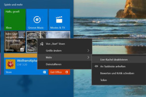 Unsichtbare Funktionen in Windows 10 freischalten 