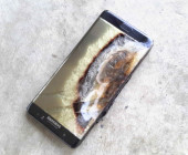 Verbranntes Samsung Note 7