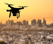 Drone am Himmel