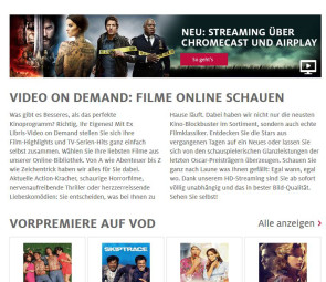 Ex Libris weitet das Video on Demand-Angebot aus 