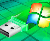 USB-Stick mit Windows-Logo