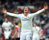 Cristiano Ronaldo bejubelt ein Tor