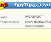Fritzbox Router WLAN Schlüssel