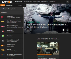 Zattoo wechselt von Flash auf HTML5 