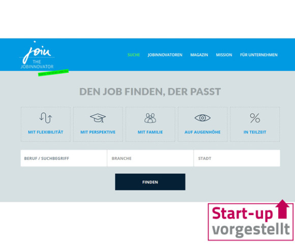 Jobinnovator Join ist eine Suchmaschine für Stellen 