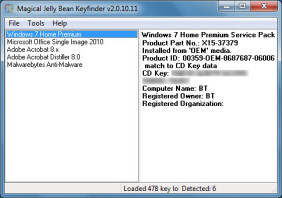 Magical Jelly Bean Keyfinder