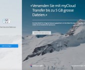 Swisscoms myCloud verschickt grosse Dateien